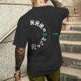 Camera Mode Photographer Photography カメラモードカメラマン写真撮影 メンズTシャツ バックプリント 彼への贈り物