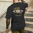 Cassini プローブ 記念土星 メンズTシャツ バックプリント 彼への贈り物