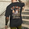 Cat Dadsocial Club Cat Dad ビンテージ メンズTシャツ バックプリント 彼への贈り物