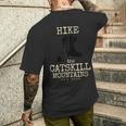 Catskill Mountains Hike New York キャッツキルシャツ メンズTシャツ バックプリント 彼への贈り物
