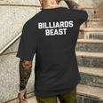 Chemise De Billard Humoristique T-shirt imprimé au dos Cadeaux pour lui