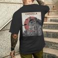 Chinzilla おもしろチンチラtシャツ メンズTシャツ バックプリント 彼への贈り物