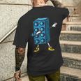Clamping Block Clamping Blocks Child Children Boys Building Block T-Shirt mit Rückendruck Geschenke für Ihn