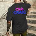 Club Craig 家族再会分隊 名前 メンズTシャツ バックプリント 彼への贈り物