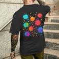 Colorplash アートtシャツ メンズTシャツ バックプリント 彼への贈り物