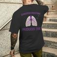 Conscious Breathing Produces Dmt分子トリッピーサイケデリック メンズTシャツ バックプリント 彼への贈り物