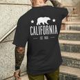 Cool California Republic カリフォルニアギフト カリフラッグ メンズTシャツ バックプリント 彼への贈り物