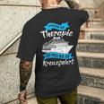 Cruise Tourismhip Cruise World Travel T-Shirt mit Rückendruck Geschenke für Ihn