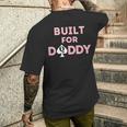 Daddy Qos用に作られています ピンク セクシー スペードの女王 ギフト メンズTシャツ バックプリント 彼への贈り物