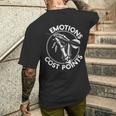 Dart Player Emotions Cost Points Epic スケルトン ハンドダーツ メンズTシャツ バックプリント 彼への贈り物