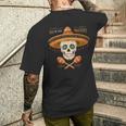 Dia -De-Los- Muertosグラフィック メンズTシャツ バックプリント 彼への贈り物