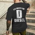 Diesels Mechanic For D He Wants The Diesels メンズTシャツ バックプリント 彼への贈り物