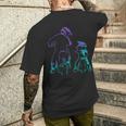 Dirt Bike Papà E Figlio Motocross Biking T-shirt da uomo con stampa posteriore Regalos para él