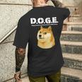 Doge政府効率省 メンズTシャツ バックプリント 彼への贈り物