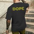 Dope 男女兼用 メンズTシャツ バックプリント 彼への贈り物