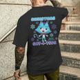 Dreamworks ギャビーのドールハウス ホリデー キャットラット メンズTシャツ バックプリント 彼への贈り物