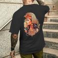 Egipto Reina Cleopatra Camiseta Hombre Estampado Espalda Regalos para él