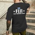 Fiji Today Tomorrow Always フィジー ラグビー メンズTシャツ バックプリント 彼への贈り物
