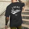 Fuchu Local 府中ローカル 故郷 メンズTシャツ バックプリント 彼への贈り物