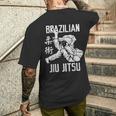 Gee Jiu Jitsu ブラジリアン柔術 柔術 格闘技 格闘技 メンズTシャツ バックプリント 彼への贈り物