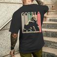 Gorilla ゴリラ メンズTシャツ バックプリント 彼への贈り物