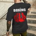 Guantes De Boxeo Love Boxeo Camiseta Hombre Estampado Espalda Regalos para él