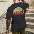 Guitar Retrointage Guitarist Evolution Musician T-Shirt mit Rückendruck Geschenke für Ihn