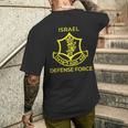 Idf イスラエル国防軍 メンズTシャツ バックプリント 彼への贈り物