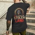 Indigenous Pride – Honoring Native History メンズTシャツ バックプリント 彼への贈り物