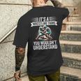 It's A Wrestling Thing You Wouldn't Understanding Fighter メンズTシャツ バックプリント 彼への贈り物