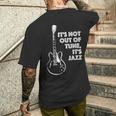 It's Not Out Of Tune It's Jazz メンズTシャツ バックプリント 彼への贈り物