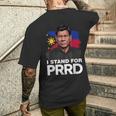 Itand For Prrd Digong Duterte フィリピン フリー Du30 メンズTシャツ バックプリント 彼への贈り物