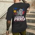 Itand For Prrd サポーター Digong Duterte フィリピン Du30 メンズTシャツ バックプリント 彼への贈り物