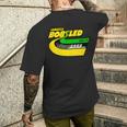 Jamaica Bobsled レトロなボブスレー チーム ジャマイカの国旗 メンズTシャツ バックプリント 彼への贈り物
