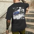 Jdm Cartreet Drift Race 86S Gc8 バージョン 6 アニメラリー メンズTシャツ バックプリント 彼への贈り物