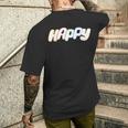 Jin Happy あなたの一日をkpop Happinessで明るく メンズTシャツ バックプリント 彼への贈り物