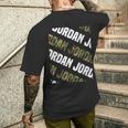 Jordanカモ柄グリーンカモフラージュ メンズTシャツ バックプリント 彼への贈り物