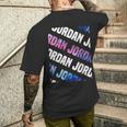 Jordan迷彩柄水彩カモフラージュ メンズTシャツ バックプリント 彼への贈り物