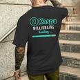 Kaspa 暗号通貨ミリオネア ローディング デジタルブルラン Kaspa Miner メンズTシャツ バックプリント 彼への贈り物