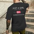 Kobenhavn デンマーク デンマーク コベンヘブン マーメイド メンズTシャツ バックプリント 彼への贈り物