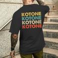 Kotone 琴音 メンズTシャツ バックプリント 彼への贈り物