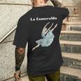 La Esmeralda バレエダンサー バレリーナ ポワント チュチュダンス メンズTシャツ バックプリント 彼への贈り物