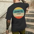 Lafayette Louisiana シャツ メンズTシャツ バックプリント 彼への贈り物