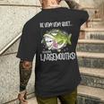 Largemouth Hunter 面白いビッグバス釣りユーモア メンズTシャツ バックプリント 彼への贈り物