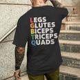 Lgbtq ラッツ 大臀筋 上腕二頭筋 上腕三頭筋 大腿四頭筋 ジム リフティングウェイト メンズTシャツ バックプリント 彼への贈り物