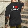 I Love Ainal 私は愛する Ainal メンズTシャツ バックプリント 彼への贈り物