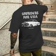 Lowrider's Porida Kustom リードそり ホットロッド マッスルカー メンズTシャツ バックプリント 彼への贈り物