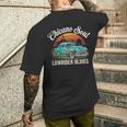 Lowrider Chicano Oldies カーデザイン クール クラシックカー メンズTシャツ バックプリント 彼への贈り物