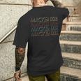 Mackenzie Primer Nombre Mi Personalizada Nombrada Camiseta Hombre Estampado Espalda Regalos para él