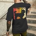 Maltipoo マルプー メンズTシャツ バックプリント 彼への贈り物